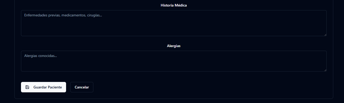MEDICAL HISTORY / ALLERGIES