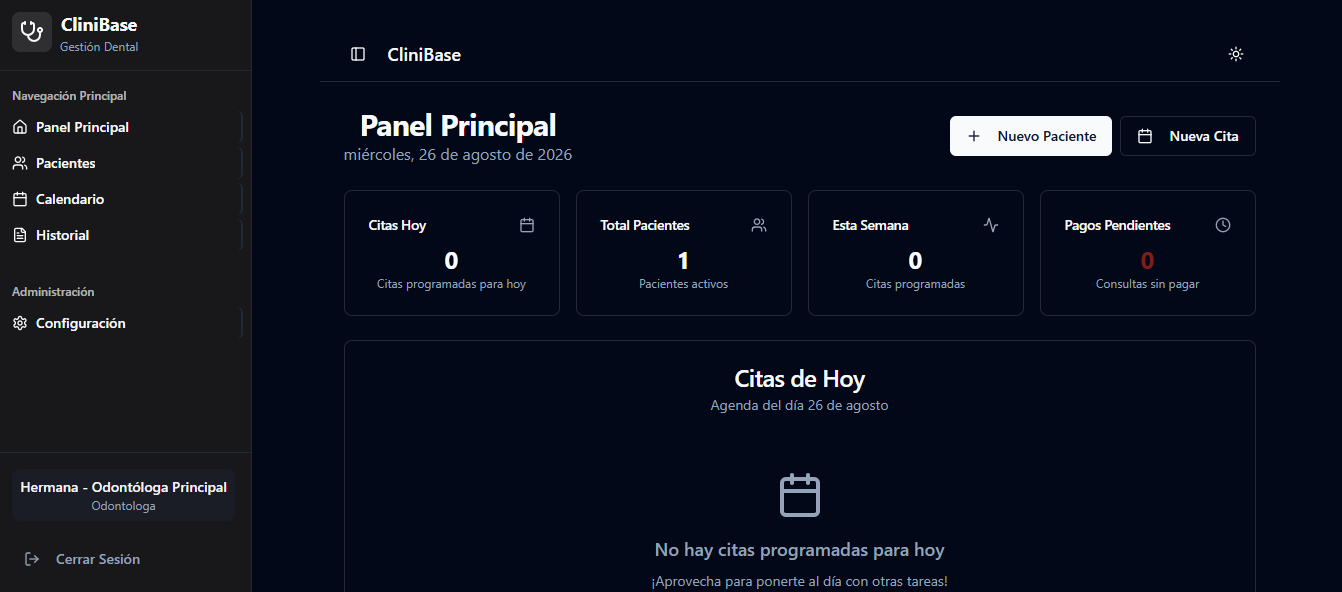MAIN DASHBOARD / DAILY AGENDA